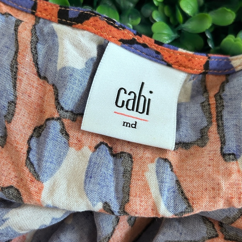 Cabi Euc Colorful Button Down Adjustable Strap Bl… - image 4